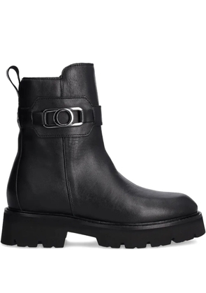 Marc O'Polo buckle-fastening leather boots - Black