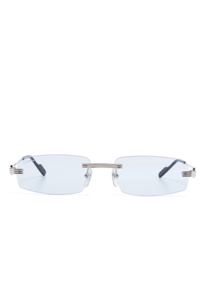 Cartier Eyewear rimless sunglasses - Silver