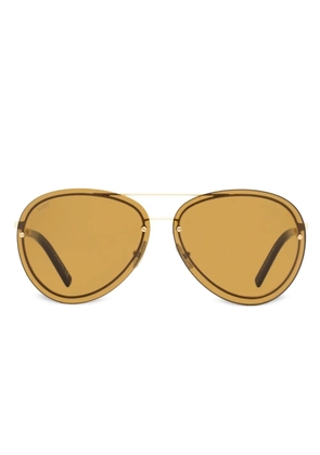 Tod's pilot-frame sunglasses - Gold