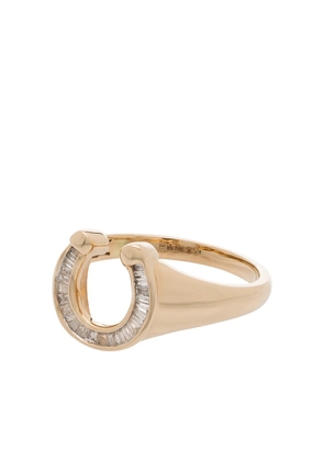 Adina Reyter 14kt yellow gold diamond stackable ring