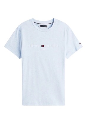 Tommy Hilfiger embroidered logo T-shirt - Blue