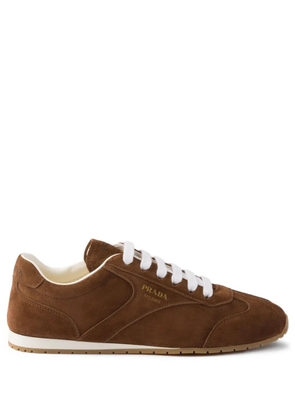 Prada suede sneakers - Brown