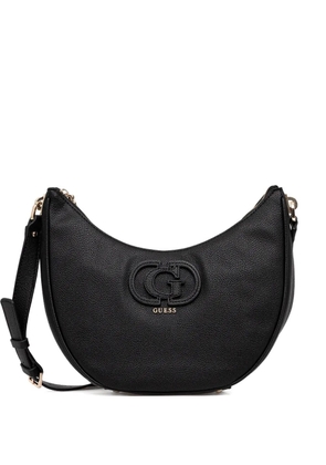 GUESS USA logo-embossed crossbody bag - Black