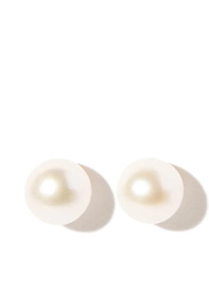Mizuki 14kt yellow gold freshwater pearl stud earrings