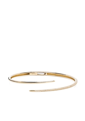 Adina Reyter 14kt yellow gold Thorn diamond cuff bracelet