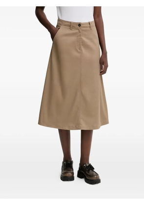 Marc O'Polo A-line midi skirt - Neutrals