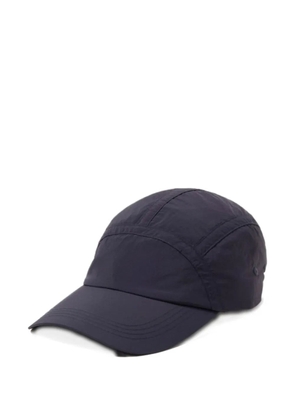 Snow Peak Tussah panelled cap - Blue