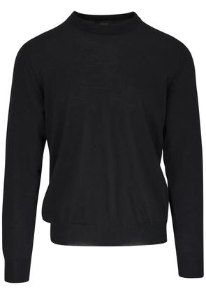 Brioni round-neck knit jumper - Black