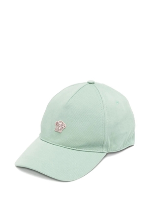 Versace embroidered medusa baseball cap - Green