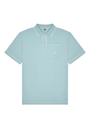 Malbon Golf pique pocket polo shirt - Blue