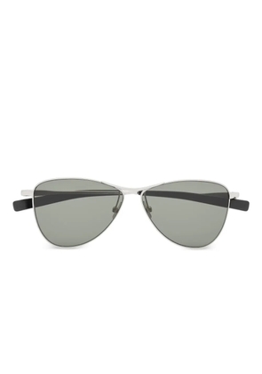 Saint Laurent Eyewear pilot-frame sunglasses - Silver