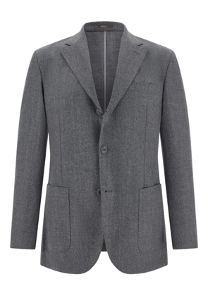 Boggi Milano single-breasted blazer - Grey