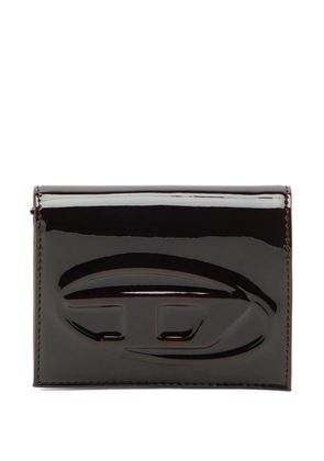 Diesel embossed logo bi-fold wallet - Red