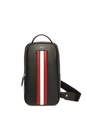 Bally logo-print shoulder bag - Black