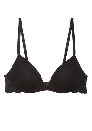 Fleur Du Mal Charlotte lace wireless push-up bra - Black