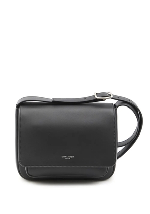 Saint Laurent Small leather messenger bag - Black