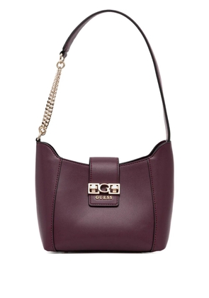 GUESS USA logo appliqué tote bag - Red