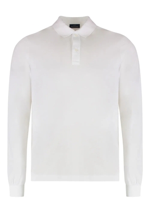 Paul & Shark long-sleeve polo shirt - White