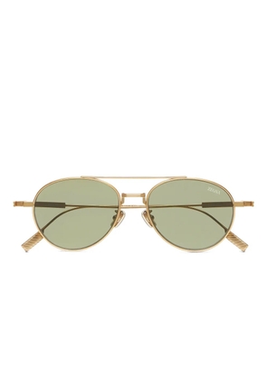 Zegna pilot-frame sunglasses - Gold