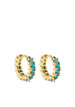 Ryenn&#x27;s Eyes apatite huggie-hoop earrings - Gold