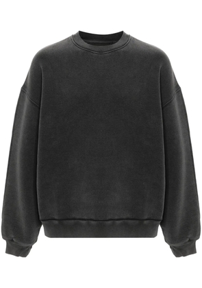 Axel Arigato Typo-embroidered jersey sweatshirt - Grey