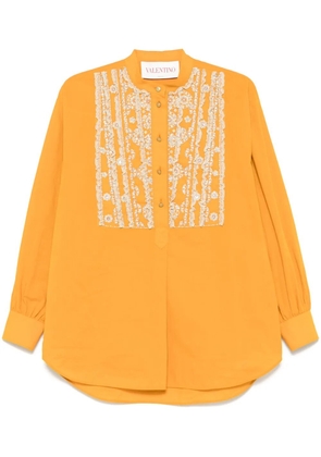 Valentino Garavani embroidered tunic - Yellow