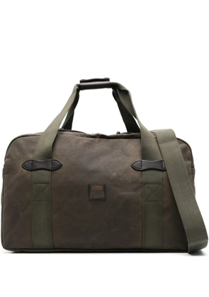 Filson distressed-finish cotton holdall - Green