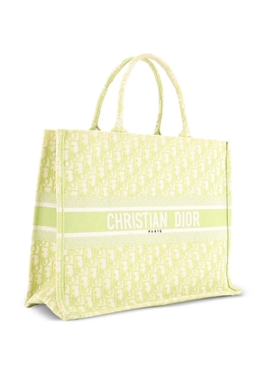 Christian Dior Pre-Owned Book Oblique Canvas Large tote bag - Green