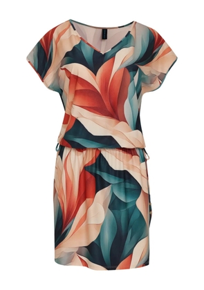 Lygia & Nanny Krishna floral-print mini dress - Green