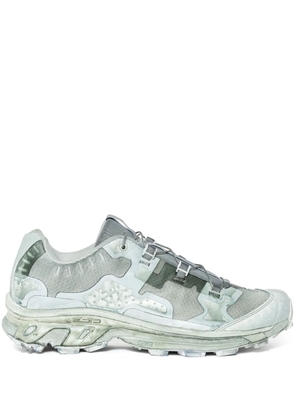 11 By Boris Bidjan Saberi logo patch trainers - Green