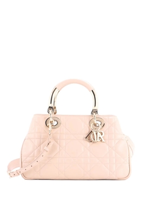 Christian Dior Pre-Owned Lady 95.22 Bag Cannage Embossed Leather Medium tote bag - Neutrals