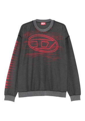 Diesel S-Boxt-T1 logo-print sweatshirt - Grey