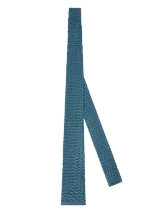 TOM FORD knitted silk tie - Green
