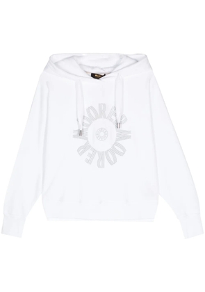 Moorer Damla-SFT cotton hoodie - White