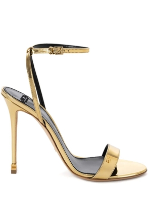 Elisabetta Franchi 105mm Étoile sandals - Gold
