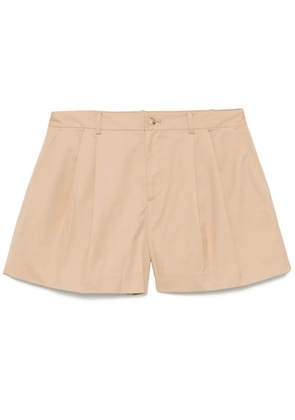 Lauren Ralph Lauren pleat-detail shorts - Brown