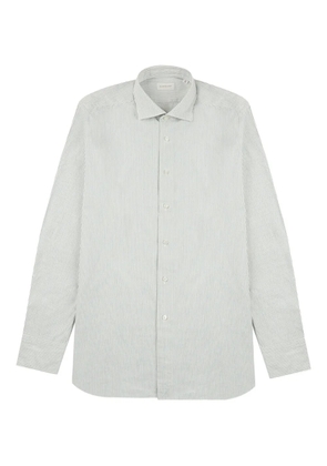 Glanshirt striped shirt - Neutrals