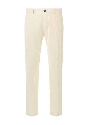 Boggi Milano corduroy trousers - White