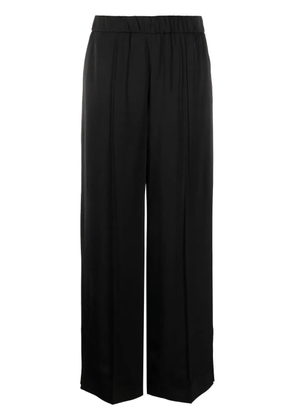 Jil Sander pressed-crease palazzo pants - Black