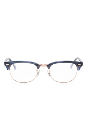 Ray-Ban Clubmaster square-frame glasses - Blue