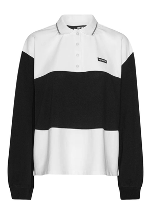 ROTATE BIRGER CHRISTENSEN organic cotton-blend polo top - White