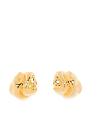 Completedworks Knoll knotted earrings - Gold