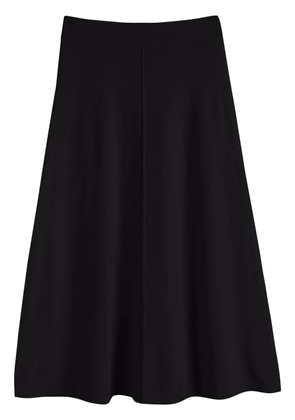 Chinti & Parker high-waisted midi skirt - Black