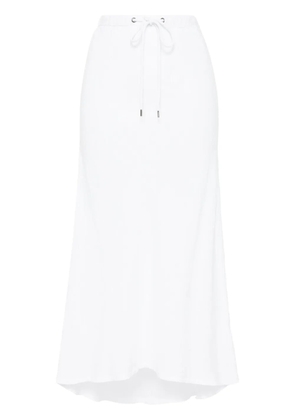 James Perse linen midi skirt - White