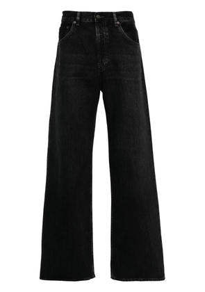 Acne Studios mid-rise wide-leg jeans - Black