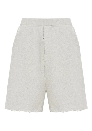 DSQUARED2 raw-cut track shorts - Grey