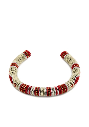 ISABEL MARANT Nina beaded bracelet - Neutrals