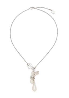 Vivienne Westwood small Claude necklace - Silver