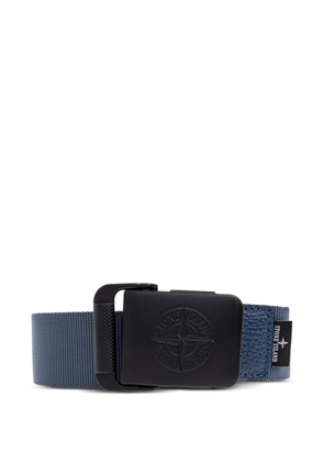 Stone Island 9300001 logo-plaque belt - Blue