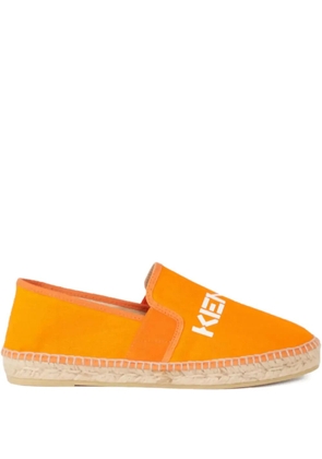 Kenzo logo-detail espadrilles - Orange